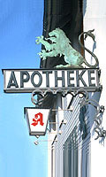 Außenansicht der Apotheke Außenansicht der Apotheke