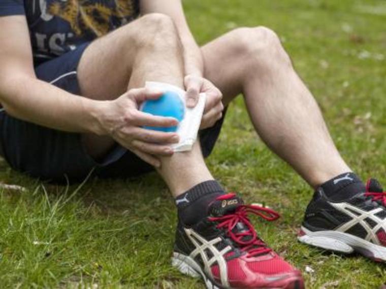 Sportverletzungsymbolbild Sportverletzungsymbolbild