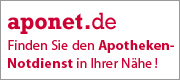 zur Apothekennotdienstsuche auf aponet.de