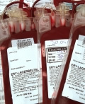 spende Blut!