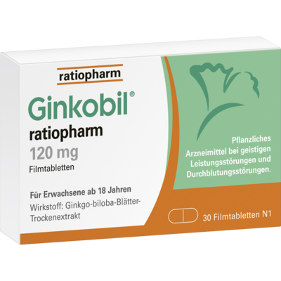 Ginkobil ratiopharm 120 mg