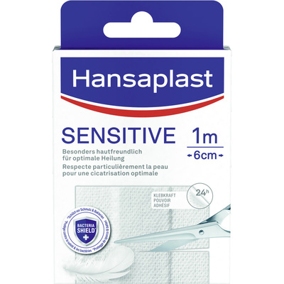 Hansaplast Sensitive 1 m × 6 cm