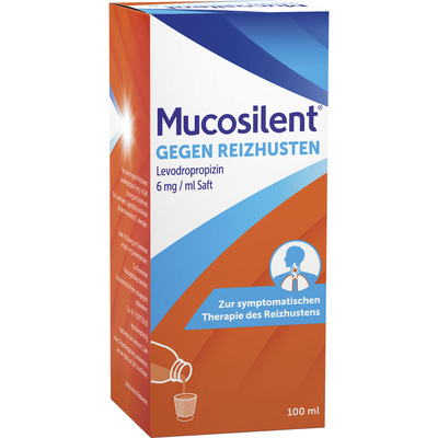 Mucosilent gegen Reizhusten Levodropropizin 6 mg/ml
