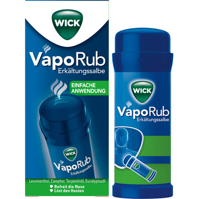 Wick VapoRub Erkältungssalbe im Applikator