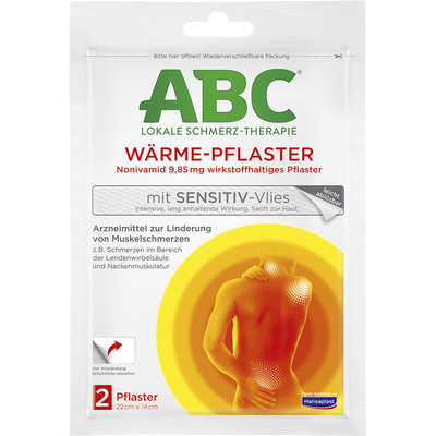 ABC Wärme-Pflaster mit Sensitiv-Vlies