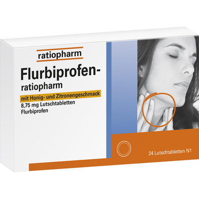 Flurbiprofen-ratiopharm mit Honig- und Zitronengeschmack 8,75 mg