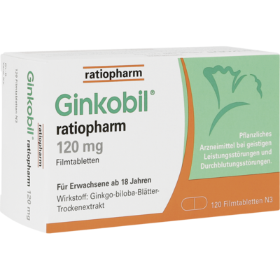Ginkobil ratiopharm 120 mg Ginkobil ratiopharm 120 mg