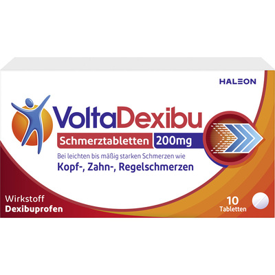 VoltaDexibu Schmerztabletten 200 mg