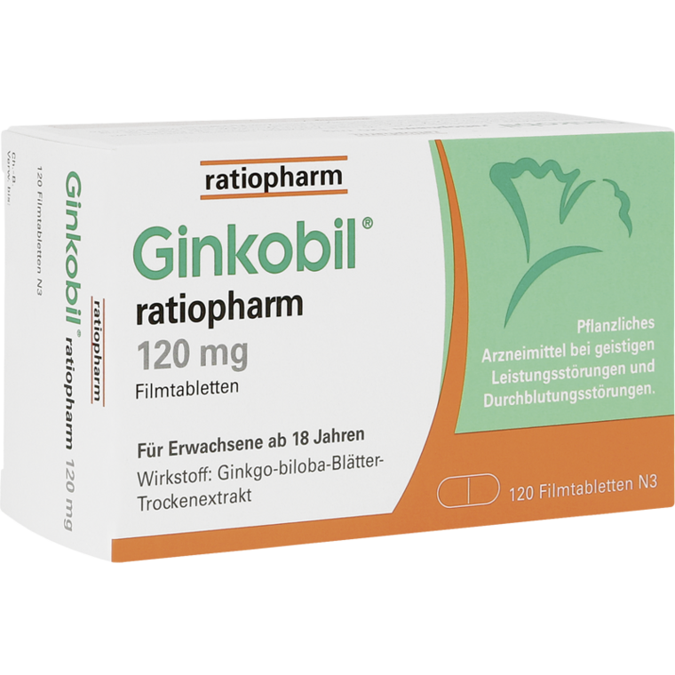 Ginkobil ratiopharm 120 mg Ginkobil ratiopharm 120 mg