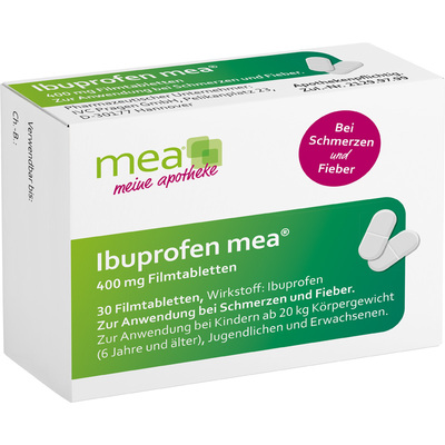 Ibuprofen mea 400 mg Filmtabletten