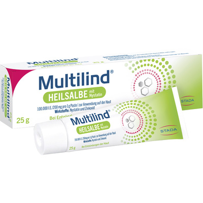 Multilind Heilsalbe mit Nystatin