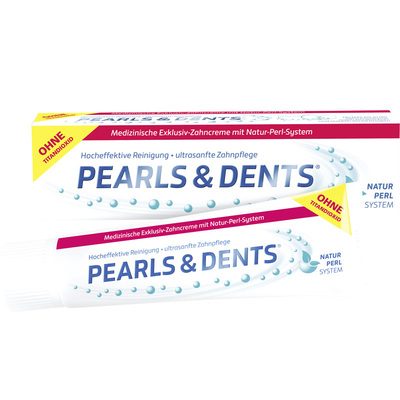 Pearls & Dents Exklusiv-Zahncreme ohne Titandioxid