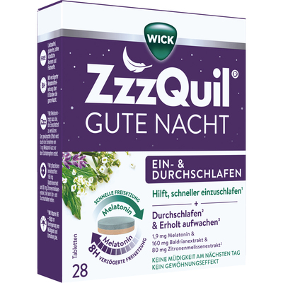 WICK ZzzQuil Gute Nacht Ein- und Durchschlafen