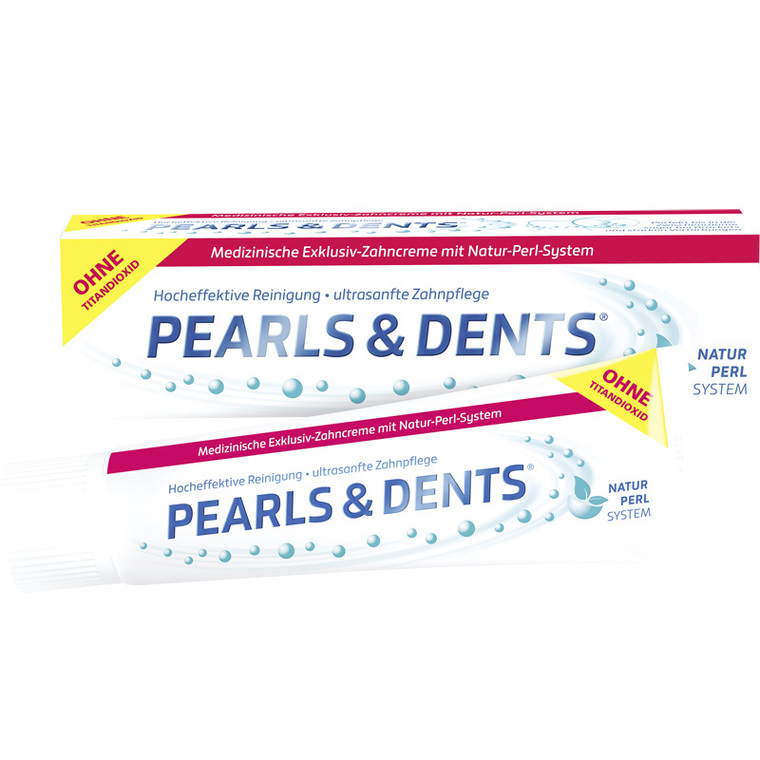 Pearls & Dents Exklusiv-Zahncreme ohne Titandioxid