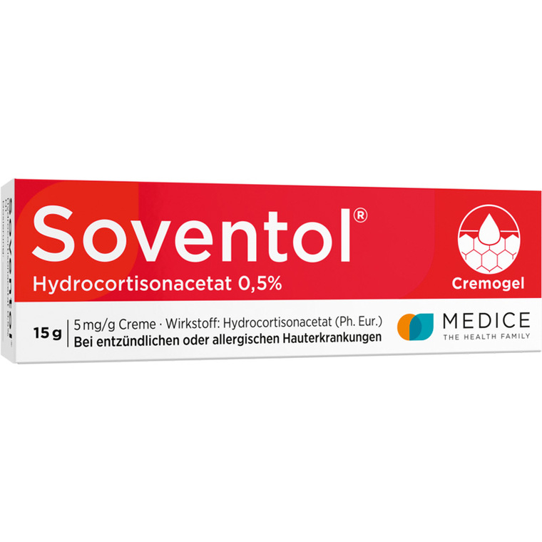 Soventol Hydrocortisonacetat 0,5 % Soventol Hydrocortisonacetat 0,5 %