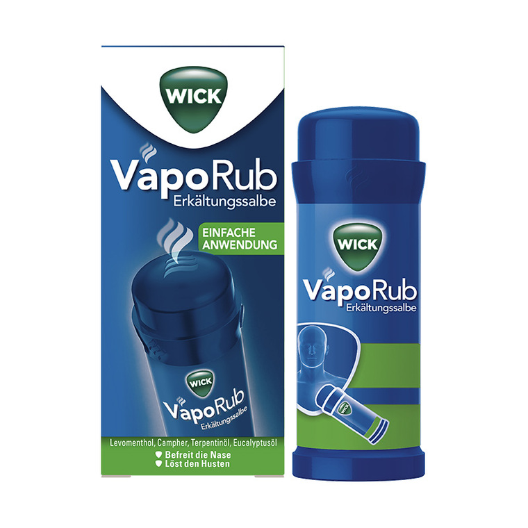 Wick VapoRub Erkältungssalbe im Applikator