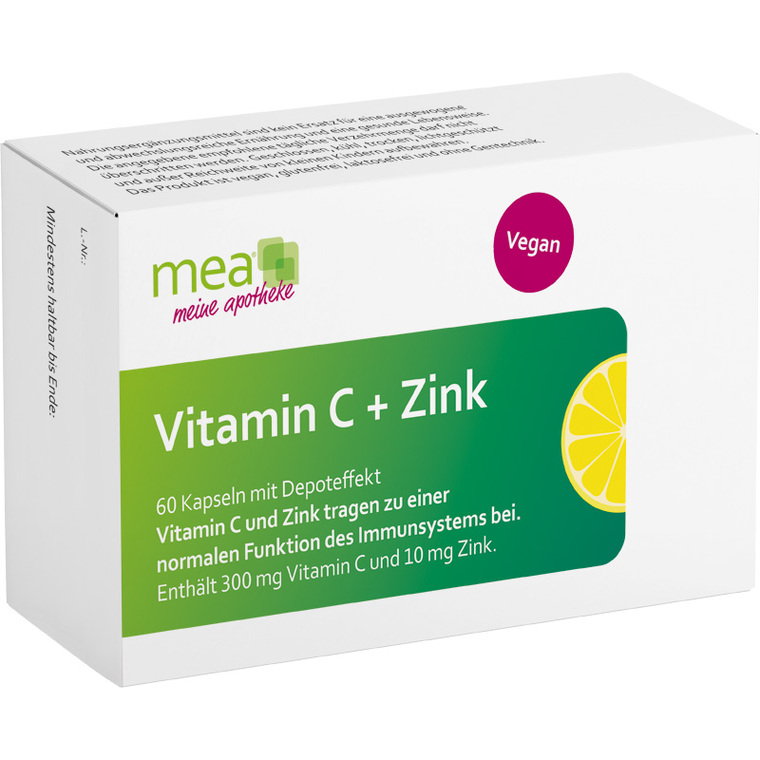 mea Vitamin C + Zink Depot mea Vitamin C + Zink Depot