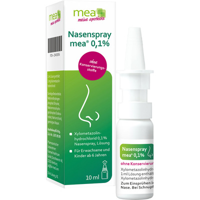 Nasenspray mea 0,1 % ohne Konservierungsstoffe Nasenspray mea 0,1 % ohne Konservierungsstoffe