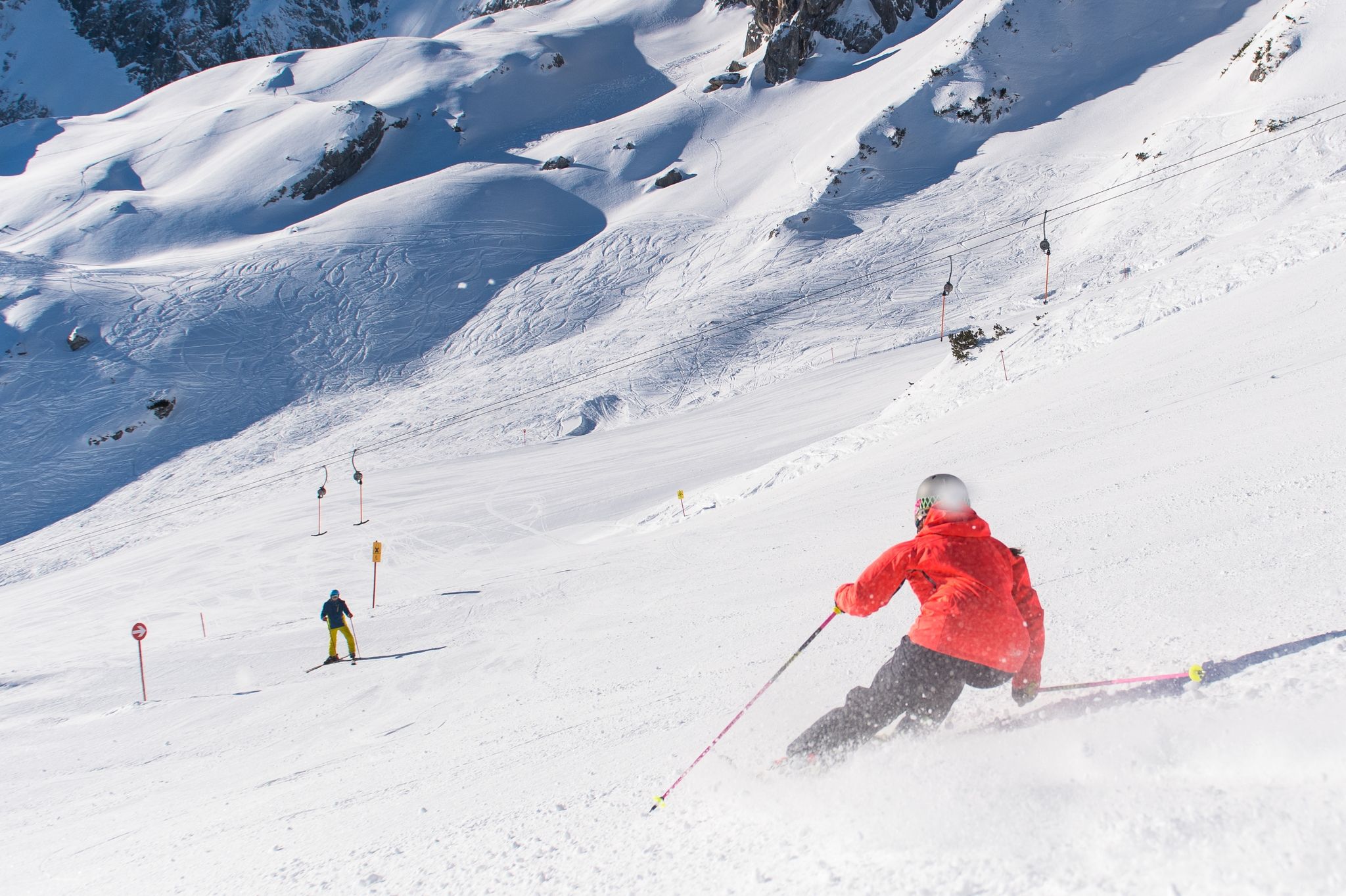 Schwanger Skifahren