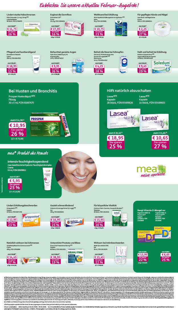 meine apotheke Flyer