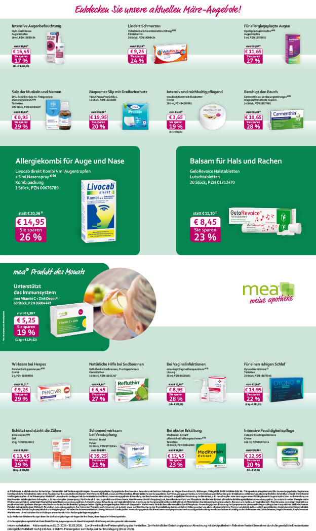 meine apotheke Flyer
