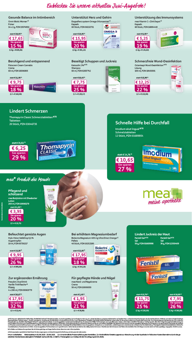 meine apotheke Flyer