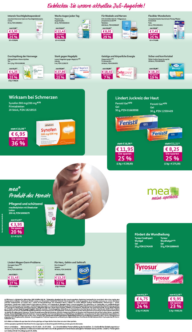 meine apotheke Flyer
