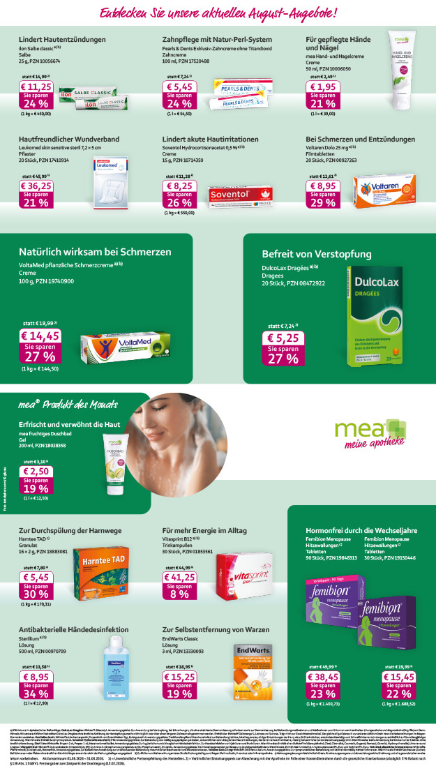 meine apotheke Flyer