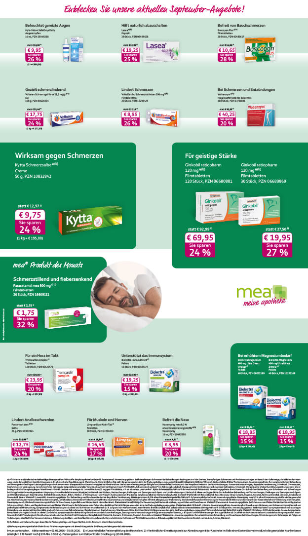 meine apotheke Flyer
